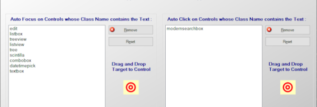 Auto Mouse Control Focus screenshot