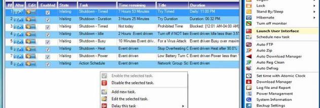 Auto Shutdown Free screenshot