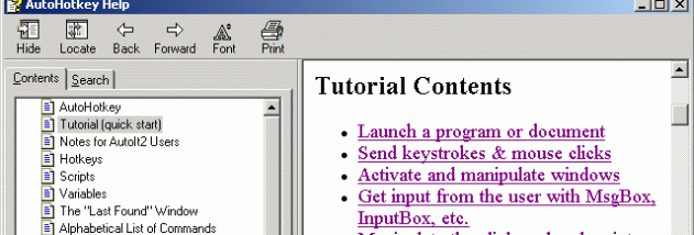 AutoHotkey Portable screenshot