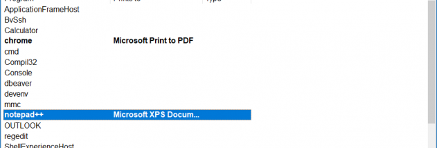 Automatic Printer Switcher screenshot