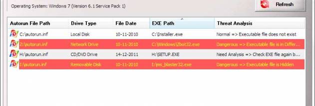 Autorun File Remover screenshot