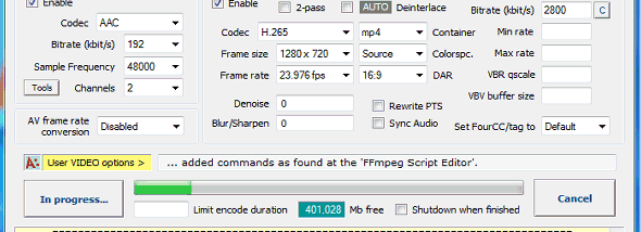 Avanti GUI screenshot