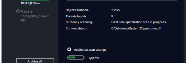 AVG Anti-Virus 2015 screenshot