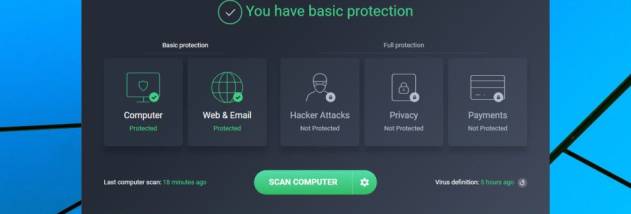 AVG AntiVirus Free screenshot