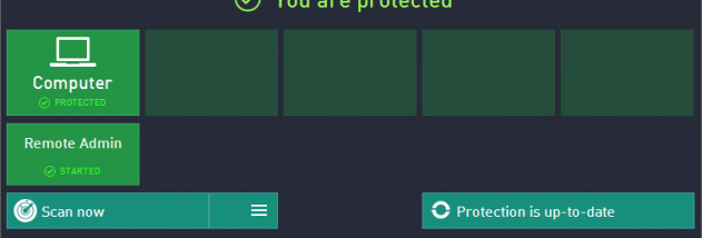 AVG File Server Edition screenshot