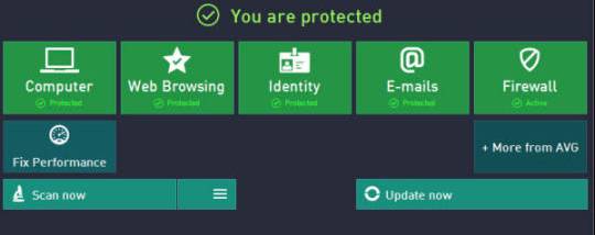 AVG Internet Security Business Edition screenshot