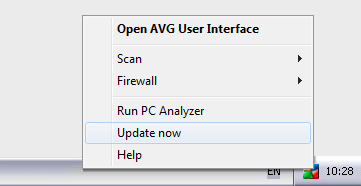 AVG Rescue USB screenshot