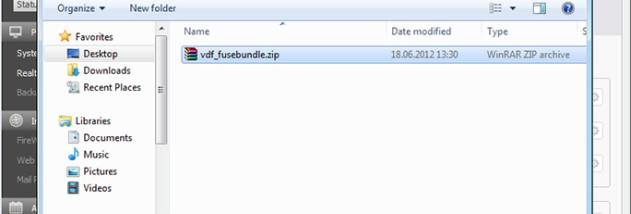 Avira Fusebundle Generator screenshot