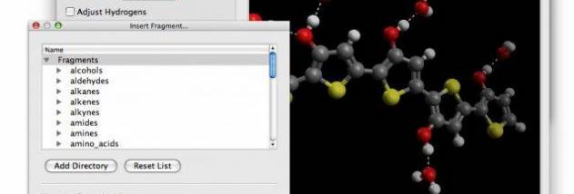 Avogadro screenshot