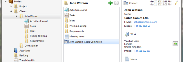 B-Folders screenshot