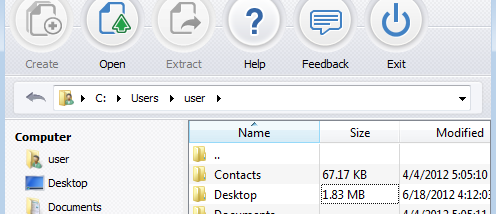 B1 Free Archiver screenshot