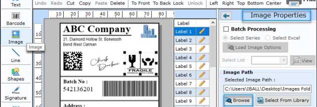 Barcode Creator for Packaging screenshot