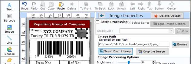 Barcode Design Software screenshot