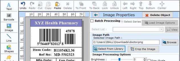 Barcode Fonts for Healthcare Industry screenshot