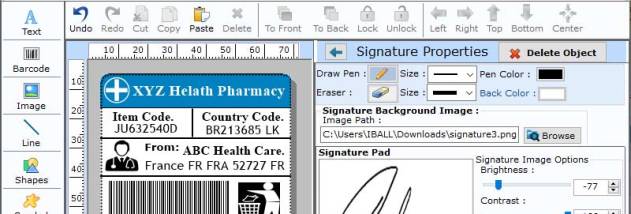 Barcode Fonts for Medical Equipments screenshot