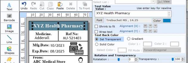 Barcode for Healthcare Industry screenshot