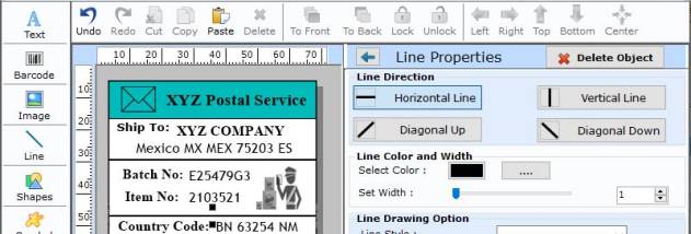 Barcode Generator for Post Office screenshot