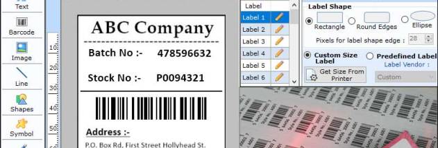 Barcode Generator Software screenshot