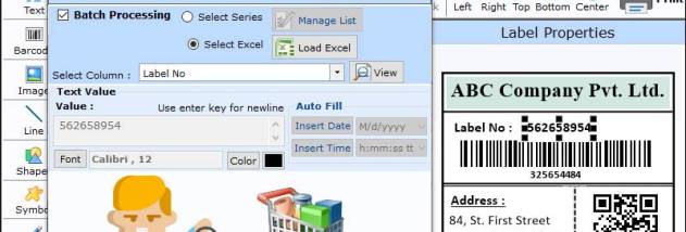 Barcode Generator Tool for Inventory screenshot