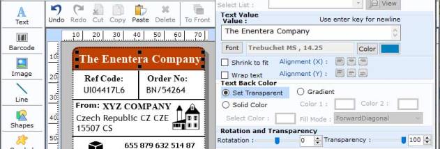 Barcode Inventory System screenshot