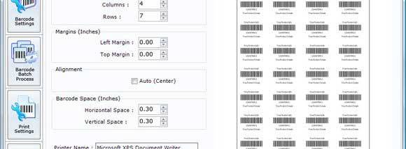 Barcode Label screenshot