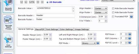 Barcode Label Creator for Manufacturing screenshot