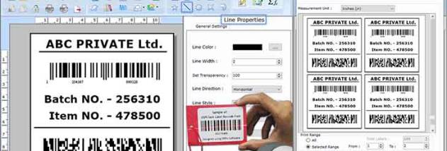 Barcode Label Design Software screenshot