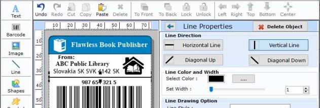 Barcode Label Software screenshot
