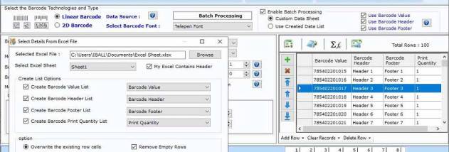 Barcode Labeling Tool for Library Books screenshot