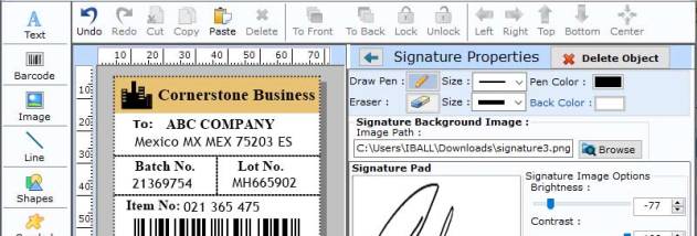 Barcode Labels Professional utility screenshot