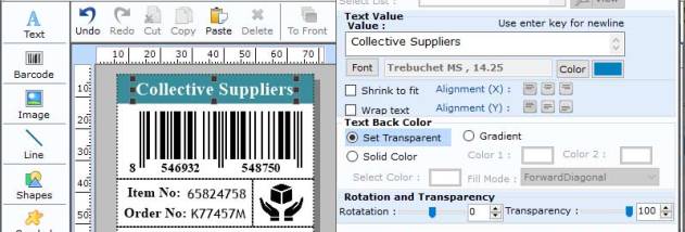 Barcode Maker for Cost Reduction screenshot