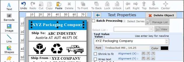 Barcode Maker for Packaging screenshot