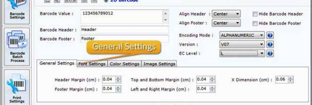 Barcode Maker Software screenshot