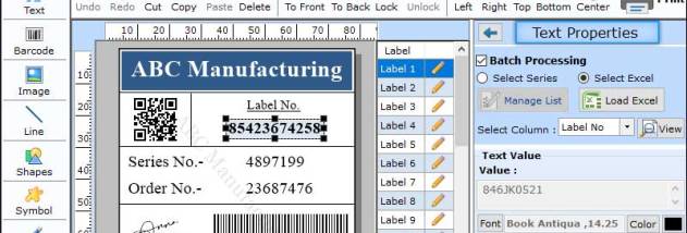 Barcode Maker Software screenshot