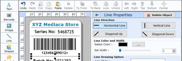 Barcode Maker Software for Healthcare screenshot