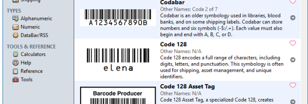 Barcode Producer screenshot