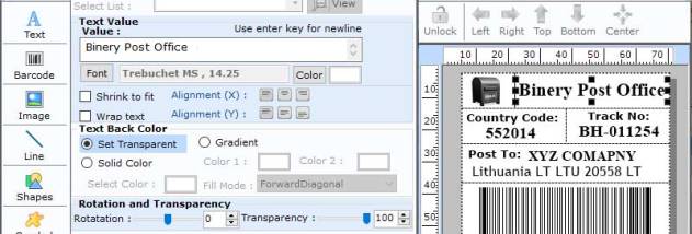 Barcode Software for Banking Industry screenshot