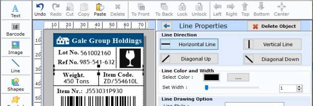 Free Barcode Software screenshot