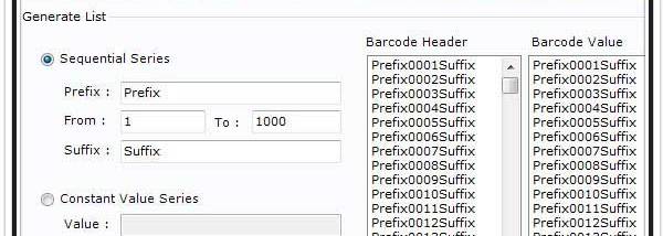 Barcodes Generator for Medical Equipment screenshot
