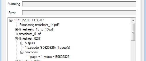 BardecodeFiler screenshot