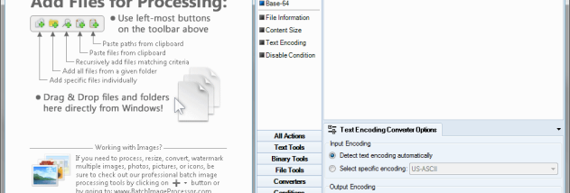 Batch Encoding Converter Free screenshot
