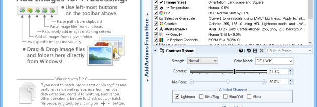 Batch Image Enhancer Lite screenshot