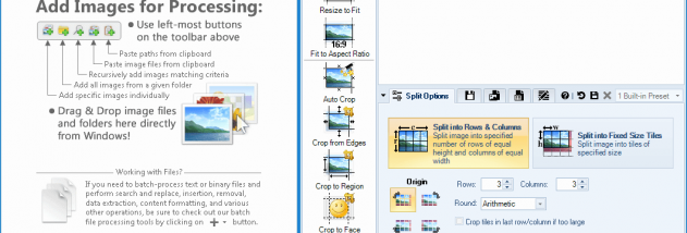 Batch Image Splitter Free screenshot