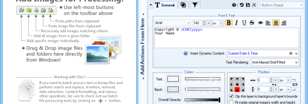 Batch Image Watermarker Lite screenshot