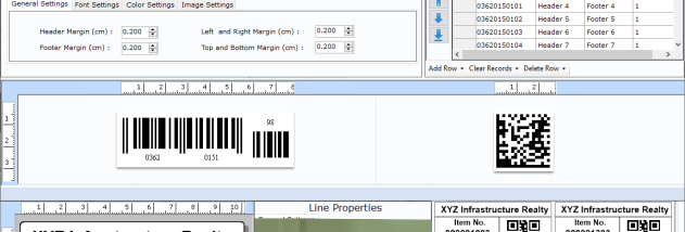 Batch Processing Barcode Maker Software screenshot