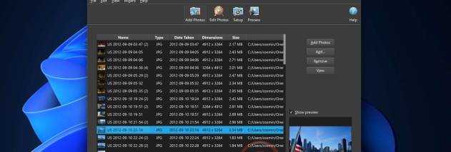 BatchPhoto Home screenshot