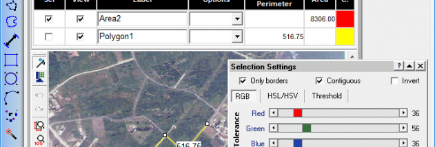 Bersoft Image Measurement screenshot
