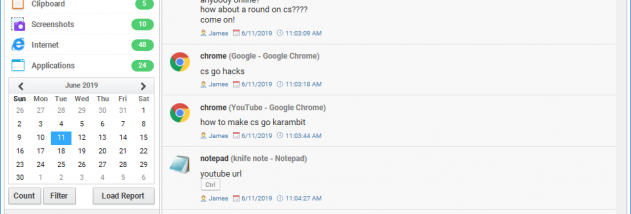 Best Free Keylogger screenshot