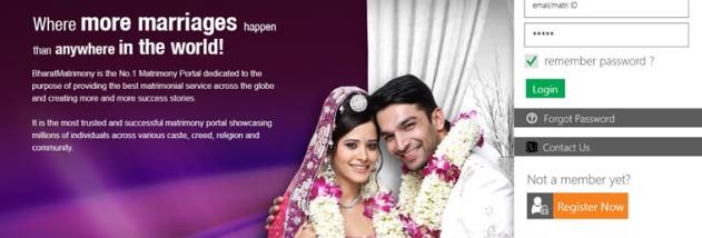 BharatMatrimony screenshot