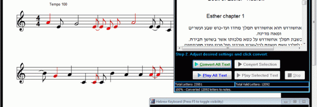 Bible Music Writer screenshot